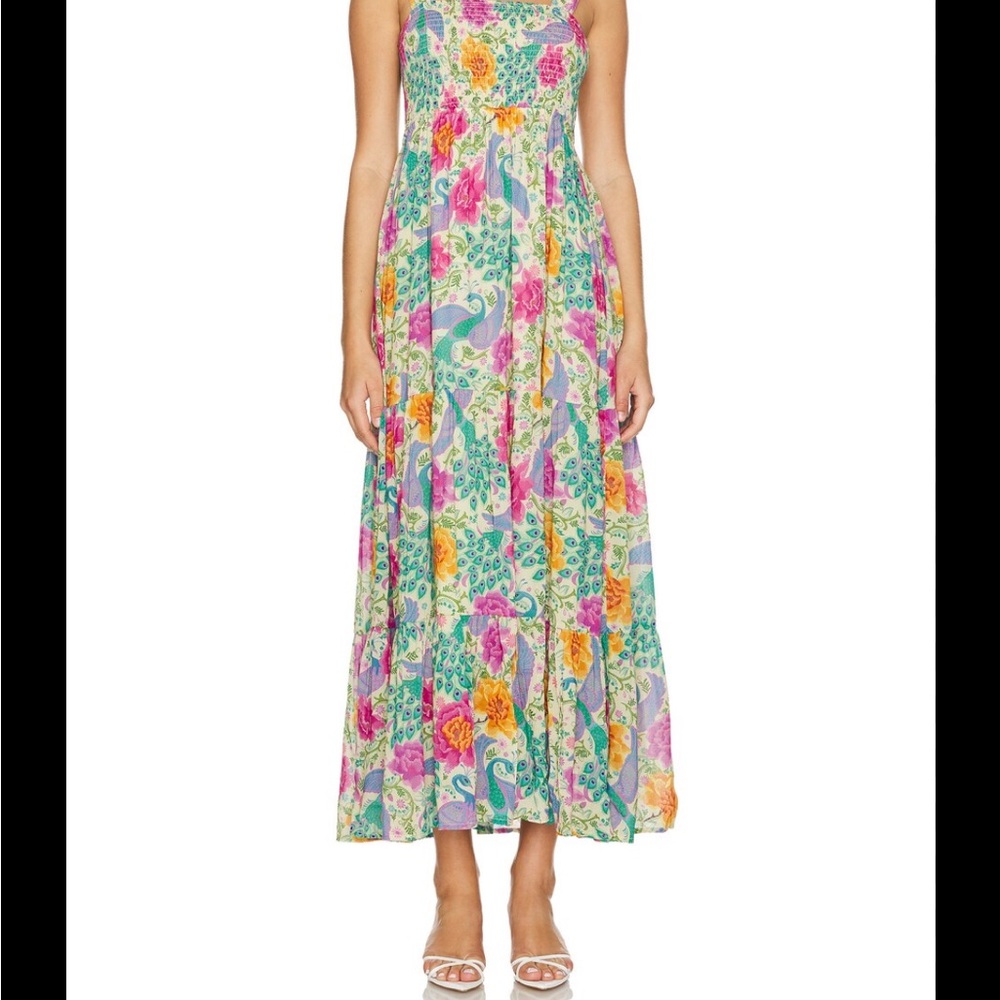 Bohme Strappy Maxi Dress in Spring - 
SPELL - Picture 2 of 5